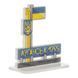 Plastic Cross-Stitch Kit &ndash; &ldquo;Luhansk City Sign&rdquo; FLX-184 FLX-184 photo 3