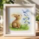 Cross-Stitch Pattern &ndash; "Bunny and Dragonfly" WLP-056 WLP-056 photo 9