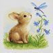 Cross-Stitch Pattern &ndash; "Bunny and Dragonfly" WLP-056 WLP-056 photo 2