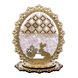 Bead Embroidery Kit (Plastic Base) &ndash; &ldquo;Easter Egg&rdquo; (Double-Sided) FLPL-083 FLPL-083 photo 5