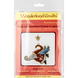 Wooden Bead Embroidery Kit &ndash; &ldquo;Christmas Ornament &ndash; Flying Santa&rdquo; FLK-456 FLK-456 photo 4