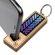 Wooden Bead Embroidery Kit &ndash; &ldquo;Phone Stand &ndash; Lilac and Light Blue Ornament&rdquo; FLK-490 FLK-490 photo 3