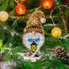 Wooden Bead Embroidery Kit &ndash; &ldquo;Christmas Ornament &ndash; Enchanted Gnome&rdquo; FLK-501 FLK-501 photo 1