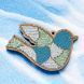 Wooden Bead Embroidery Kit &ndash; &ldquo;Stained Glass Bird&rdquo; FLK-572 FLK-572 photo 1