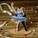 Wooden Cross-Stitch Kit &ndash; &ldquo;Ballet Dancers&rdquo; FLW-028 FLW-028 photo 1