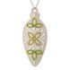 Faux Leather Bead Embroidery Kit &ndash; &ldquo;Icicle Christmas Ornament&rdquo; (Double-Sided) FLBB-135 Light Beige FLBB-135 photo 4