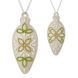 Faux Leather Bead Embroidery Kit &ndash; &ldquo;Icicle Christmas Ornament&rdquo; (Double-Sided) FLBB-135 Light Beige FLBB-135 photo 2