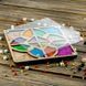 Bead Organizer Box &ndash; &ldquo;Star Mandala&rdquo;, With Clear Lid FLZB-190 FLZB-190 photo 1