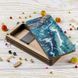 Magnetic Needle Case Large &ndash; &ldquo;Blue & Gold Abstraction&rdquo; FLZB(N)-134 FLZB(N)-134 photo 1