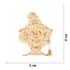 Decoration blank FLC-361 (5 pieces) FLC-361 photo 1
