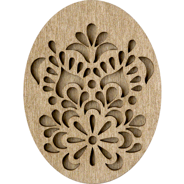 Thread Catcher Oval &ndash; &ldquo;Lace&rdquo; FLZB(N)-013
