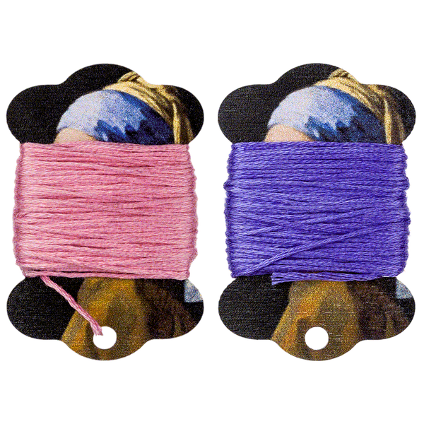Floss Bobbins &ndash; &ldquo;Girl with a Pearl Earring&rdquo; FLC-102(S) (6 pcs)