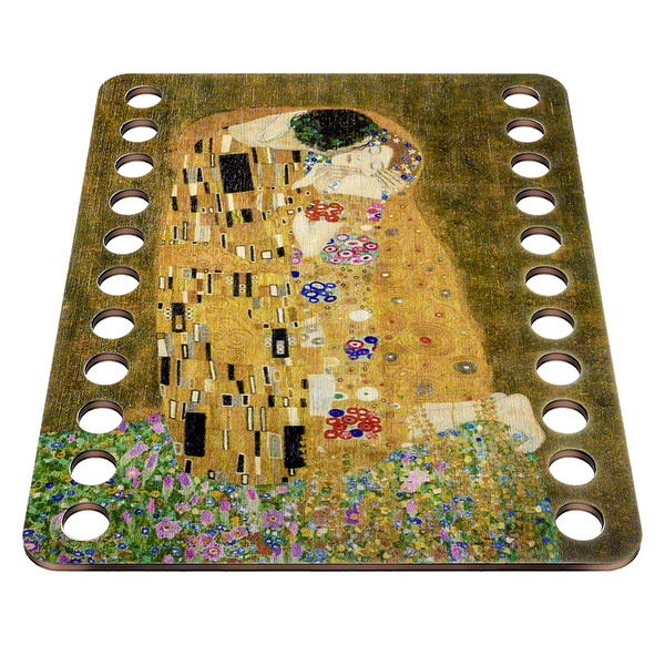 Floss Organizer &ndash; &ldquo;The Kiss, Rectangular&rdquo; FLZ(P)-059
