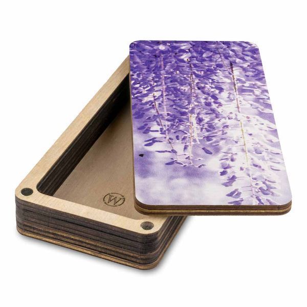 Magnetic Needle Case Large &ndash; &ldquo;Wisteria&rdquo; FLZB(N)-135