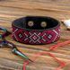 Faux Leather Cross-Stitch Kit &ndash; &ldquo;Bracelet&rdquo; (2.2 &times; 22 cm) FLHL-035 Black FLHL-035 photo 1