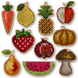 Wooden Embroidery Blanks Set &ndash; &ldquo;Vitamins&rdquo; FLSW-002 FLSW-002 photo 4