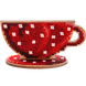 Wooden Bead Embroidery Kit &ndash; &ldquo;Cup&rdquo; FLK-125 FLK-125 photo 1