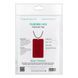 Faux Leather Embroidery Blank &ndash; &ldquo;Pendant&rdquo; FLBE(BB)-059 Red FLBE(BB)-059 photo 4