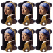 Floss Bobbins &ndash; &ldquo;Girl with a Pearl Earring&rdquo; FLC-102(S) (6 pcs) FLC-102(S) photo 2