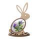 Bead Embroidery Kit (Plastic Base) &ndash; &ldquo;Spring Bunny&rdquo; (Double-Sided) FLPL-084 FLPL-084 photo 3