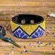 Faux Leather Bead Embroidery Kit &ndash; &ldquo;Bracelet&rdquo; (3 &times; 22 cm) FLBB-008 Black FLBB-008 photo 1