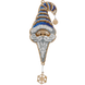 Wooden Bead Embroidery Kit &ndash; &ldquo;Christmas Ornament &ndash; Gnome In Blue Hat&rdquo; FLK-457 FLK-457 photo 3