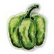 Plastic Cross-Stitch Kit &ndash; "Green Pepper" (Double-Sided) FLX-049 FLX-049 photo 3