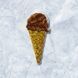 Plastic Cross-Stitch Kit &ndash; "Choco Ice Cream" (Double-Sided) FLX-081 FLX-081 photo 1