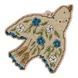 Wooden Cross-Stitch Kit &ndash; &ldquo;Free Bird &ndash; Periwinkle&rdquo; FLW-041 FLW-041 photo 2