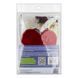 Faux Leather Bead Embroidery Kit &ndash; &ldquo;Heart Christmas Ornament&rdquo; (Double-Sided) FLBB-136 Red FLBB-136 photo 7