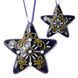 Faux Leather Bead Embroidery Kit &ndash; &ldquo;Winter Symphony Christmas Ornaments&rdquo; (6 pcs, Double-Sided) FLBB-123 Blue FLBB-123 photo 5