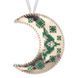 Faux Leather Cross-Stitch Kit &ndash; &ldquo;Crescent Moon Christmas Ornament&rdquo; (Double-Sided) FLHL-078 Rose Gold FLHL-078 photo 5
