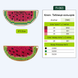 Wooden Embroidery Blanks Set &ndash; &ldquo;Vitamins&rdquo; FLSW-002 FLSW-002 photo 6