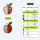 Wooden Embroidery Blanks Set &ndash; &ldquo;Vitamins&rdquo; FLSW-002 FLSW-002 photo 9