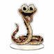 Plastic Cross-Stitch Kit &ndash; "Happy Snake" FLX-025 FLX-025 photo 2