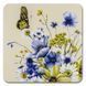 Bead Organizer With Wooden Lid &ndash; &ldquo;Wildflowers & Butterflies, Square&rdquo; FLZB-231 FLZB-231 photo 2