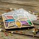 Bead Organizer Box &ndash; &ldquo;Floral Mandala&rdquo;, With Clear Lid FLZB-191 FLZB-191 photo 1