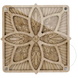 Bead Organizer Box &ndash; &ldquo;Floral Mandala&rdquo;, With Clear Lid FLZB-191 FLZB-191 photo 2