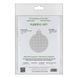 Plastic Embroidery Blank &ndash; &ldquo;Christmas Tree Ball&rdquo; FLBE(PL)-001 FLBE(PL)-001 photo 3