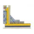 Plastic Cross-Stitch Kit &ndash; &ldquo;Kostiantynivka City Sign&rdquo; FLX-186 FLX-186 photo 4