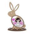 Bead Embroidery Kit (Plastic Base) &ndash; &ldquo;Tender Bunny&rdquo; (Double-Sided) FLPL-085 FLPL-085 photo 8