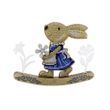 Wooden Bead Embroidery Kit &ndash; &ldquo;Rocking Bunny &ndash; Spring Beauty&rdquo; FLK-574 FLK-574 photo 5