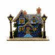 Wooden Bead Embroidery Kit &ndash; &ldquo;House with Lanterns&rdquo; FLK-588 FLK-588 photo 6