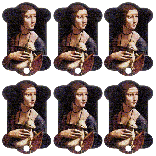 Floss Bobbins &ndash; &ldquo;Lady with an Ermine&rdquo; FLC-103(S) (6 pcs)