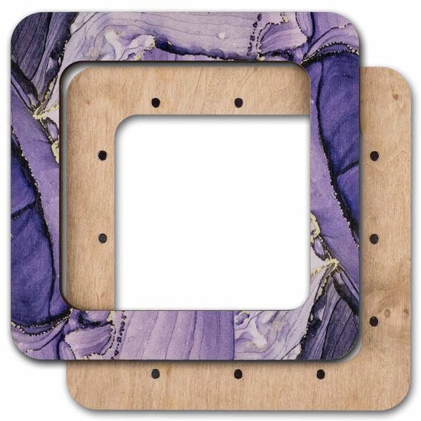 Magnetic Embroidery Frame (10 &times; 10 cm inner size) FLMP-019