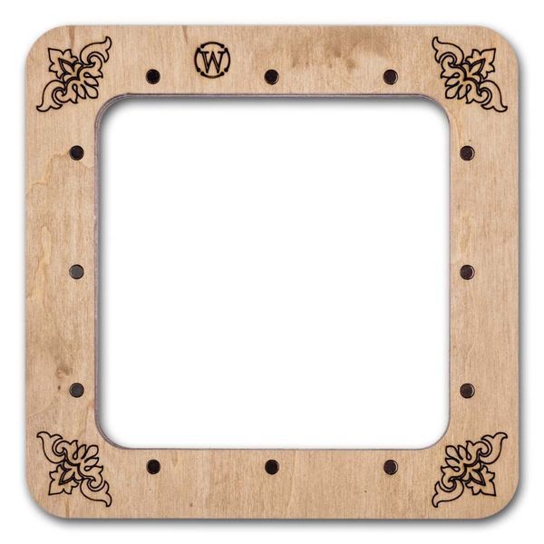 Magnetic Embroidery Frame (10 &times; 10 cm inner size) FLMP-019