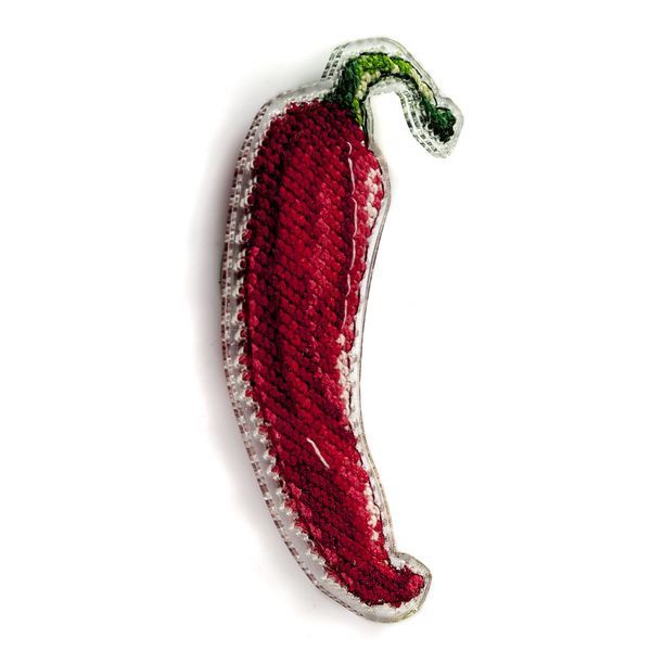 Plastic Cross-Stitch Kit &ndash; "Chili Pepper" (Double-Sided) FLX-050