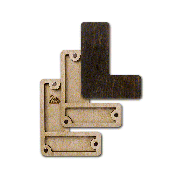 Bead Organizer &ndash; &ldquo;Letter L (Alphabet)&rdquo; FLZB-162(L)