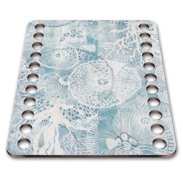 Floss Organizer &ndash; &ldquo;Sea Ornaments, Rectangular&rdquo; FLZ(P)-094