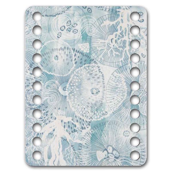 Floss Organizer &ndash; &ldquo;Sea Ornaments, Rectangular&rdquo; FLZ(P)-094